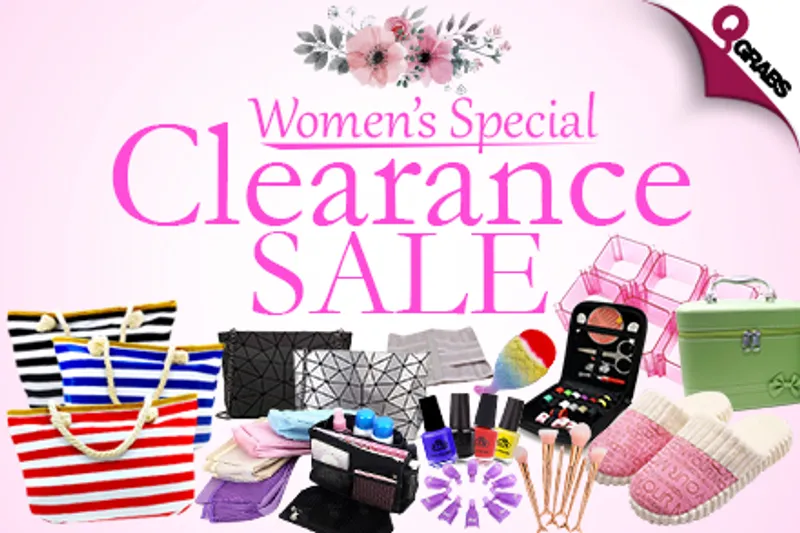 From QR10 Gear Up Ladies for Our Women's Special Clearance Sale!  (Up to QR189 Value)